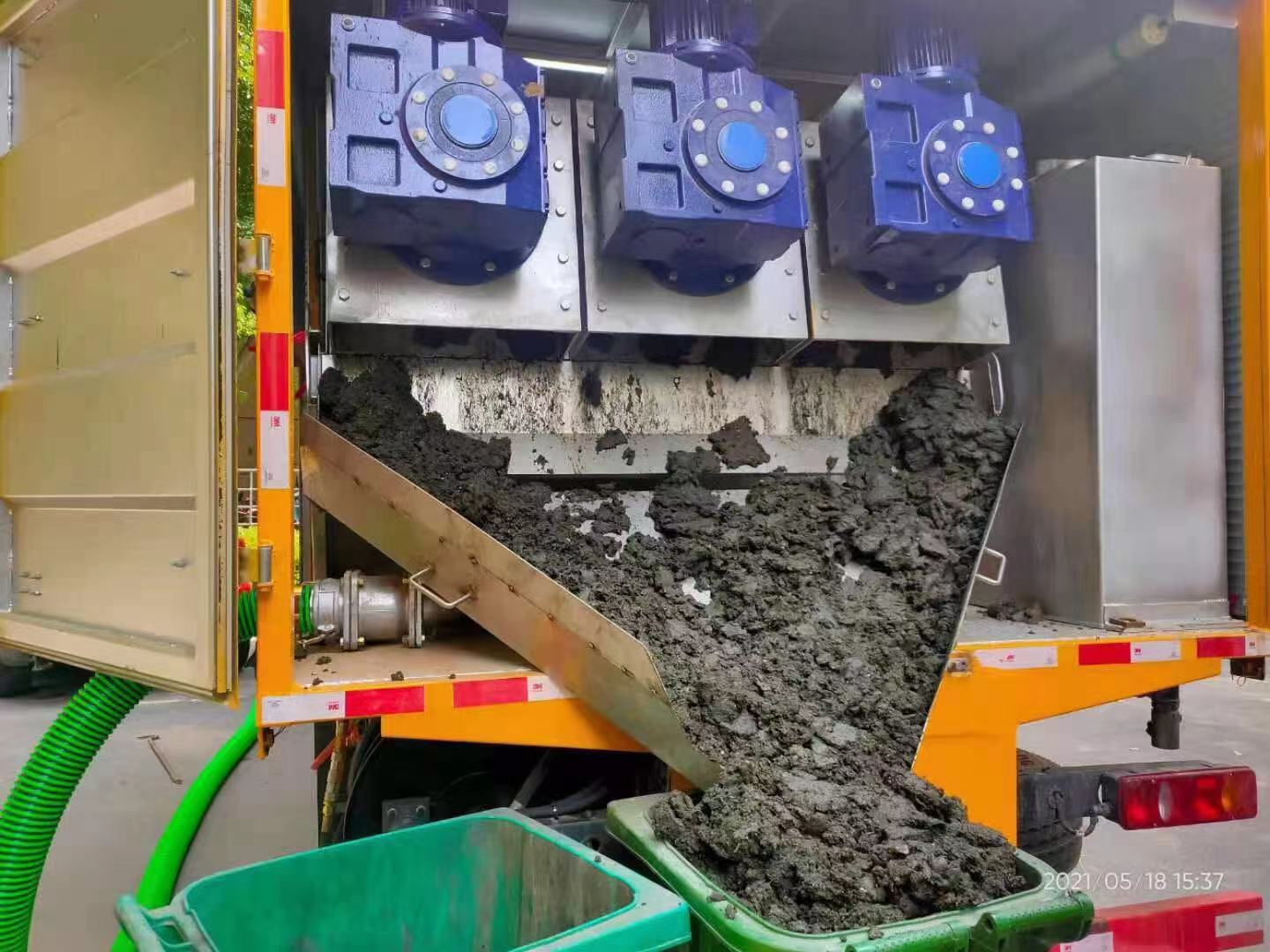 永胜化粪池清掏城市维护站-泥浆净化干湿分离处理